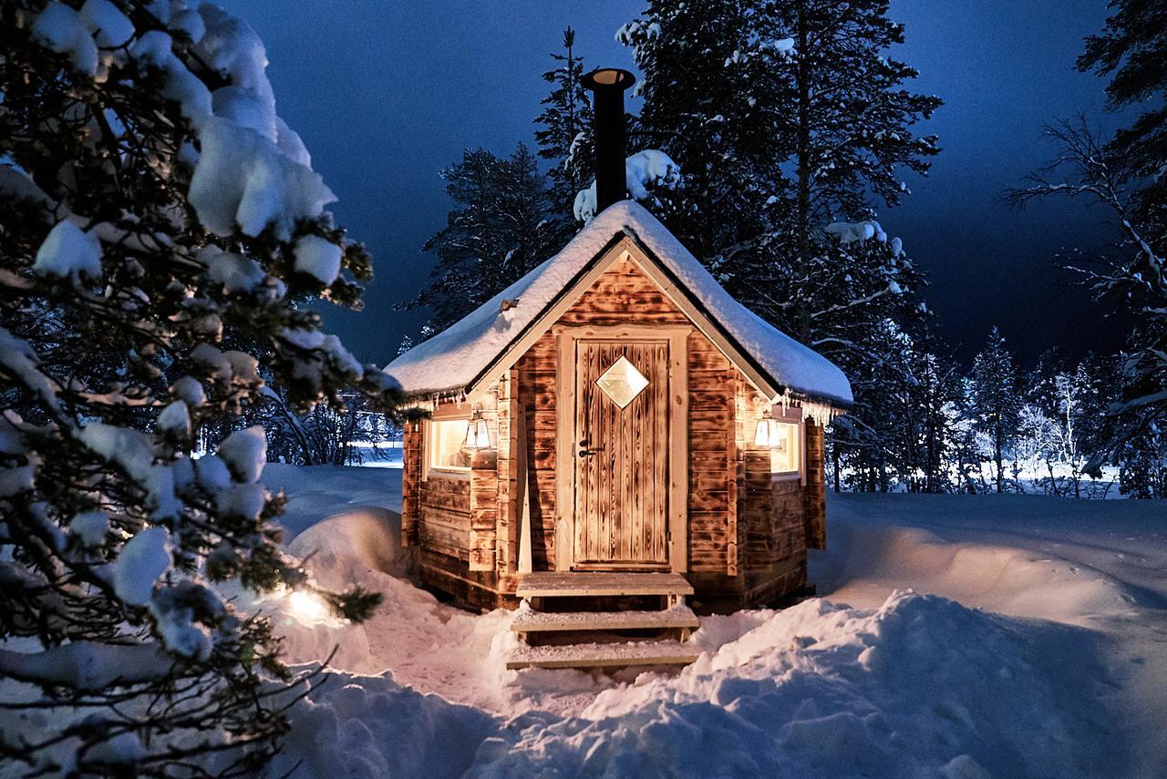 Polar Aurora Cabins Saariselka Εξωτερικό φωτογραφία